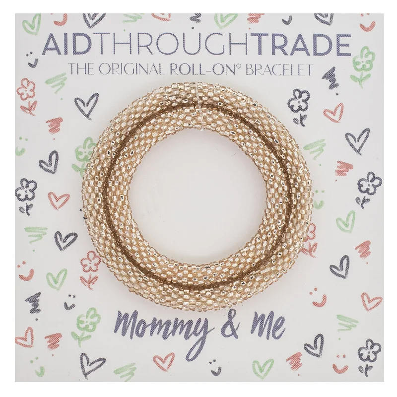 Women's bracelets luminous-gem-Mommy & Me Roll-On® Bracelets <br> Bubbly