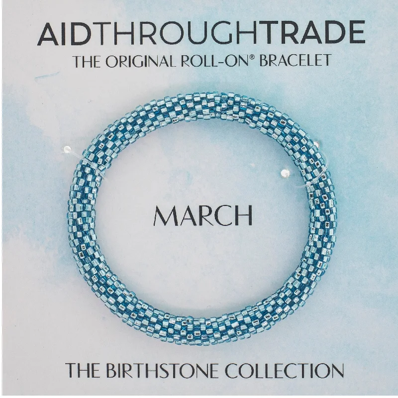 Women's bracelets night-luxe-<br> Birthstone Roll-On® Bracelets <br> March