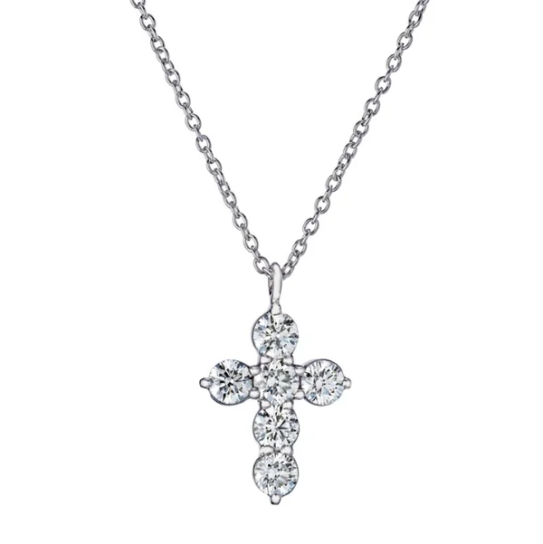 Women's necklaces snug-curve-CROSS NECKLACE