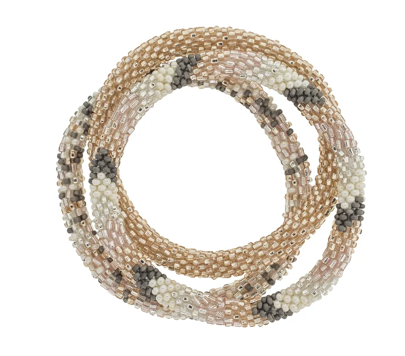 Women's bracelets luminous-moonstone-8 inch Roll-On® Bracelets <br> Bubbly