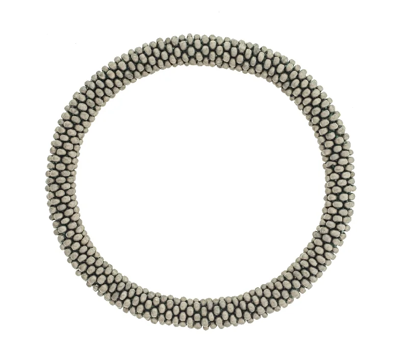 Women's bracelets floral-platinum-8 inch Roll-On® Bracelet <br> CEMENT