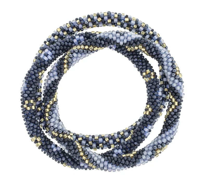 Women's bracelets shimmering-blush-Roll-On® Bracelets <br> Midnight Blue