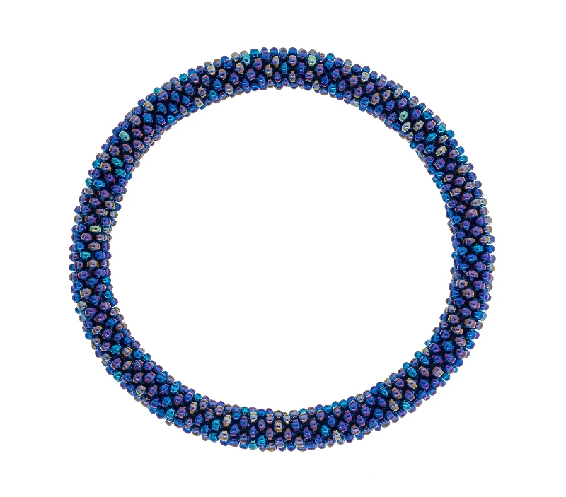 Women's bracelets glowing-zircon-Roll-On® Bracelet <br> AZURITE