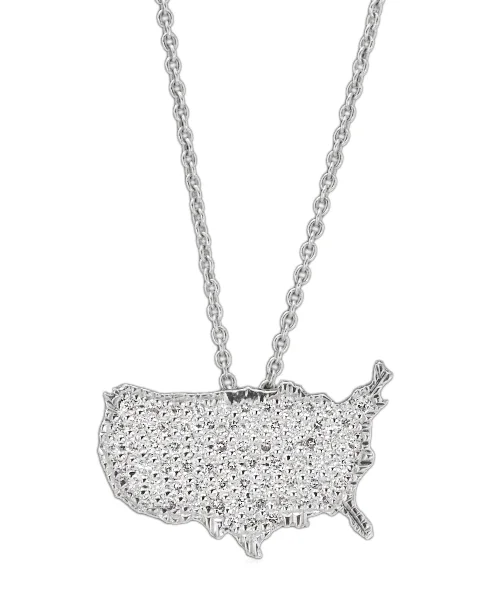 Women's necklaces rustic-platinum-USA Necklace 592-JSA