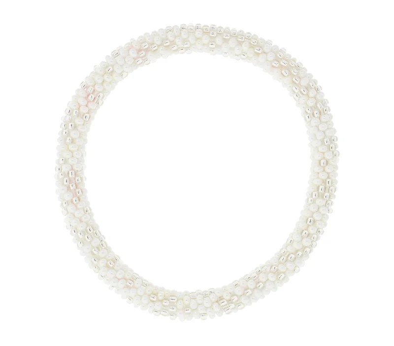 Women's bracelets wispy-elegance-8 inch Roll-On® Bracelet <br> Pearl Speckled