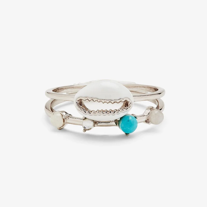 Women's rings iridescent-opal-Zuma Ring Pack