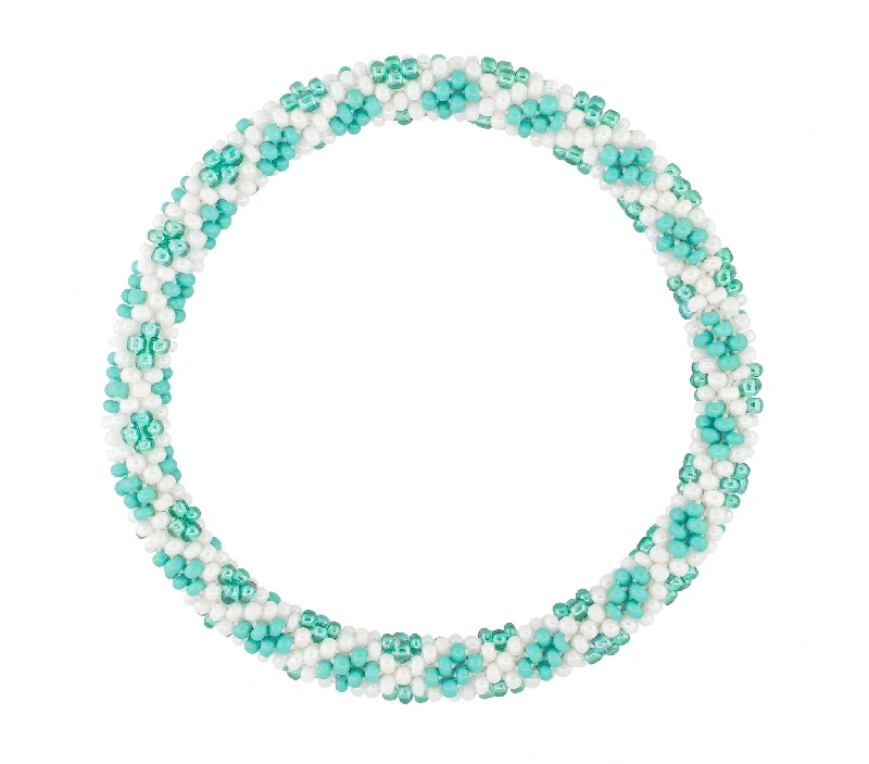 Women's bracelets radiant-luxe-Roll-On® Bracelet <br> Aquamarine