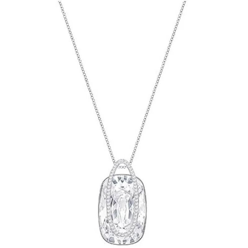 Women's necklaces wispy-pendant-Swarovski Women's Necklace - Holding Silver Tone Rhodium | 5292829