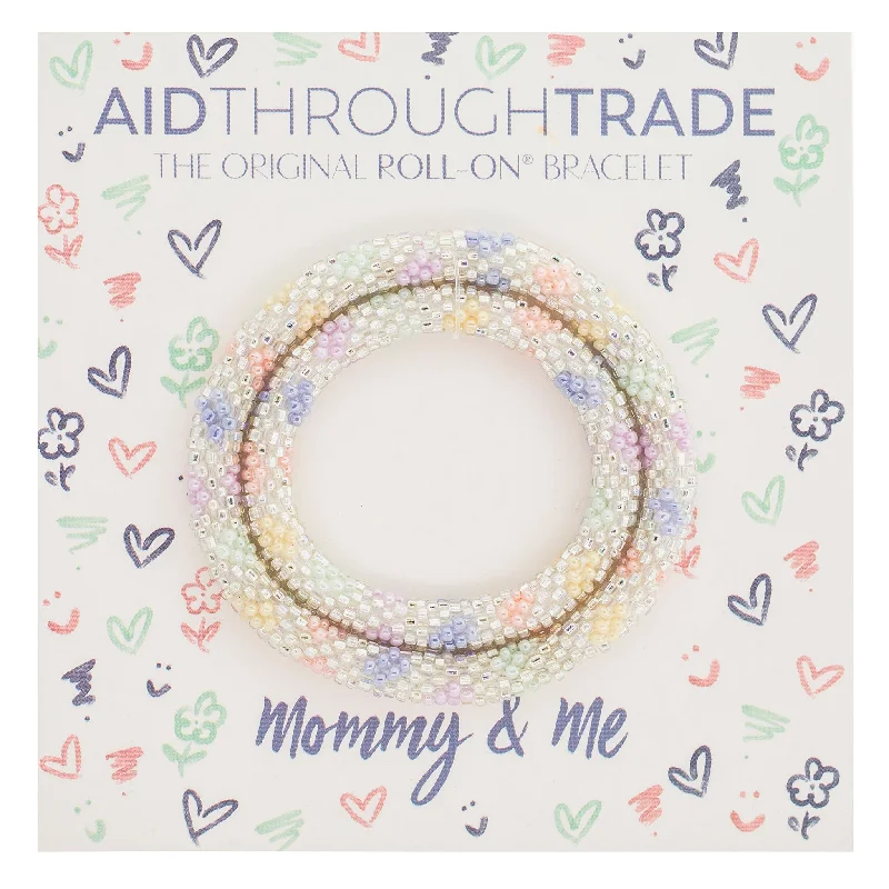 Women's bracelets starry-Mommy & Me Roll-On® Bracelets <br> Watercolor