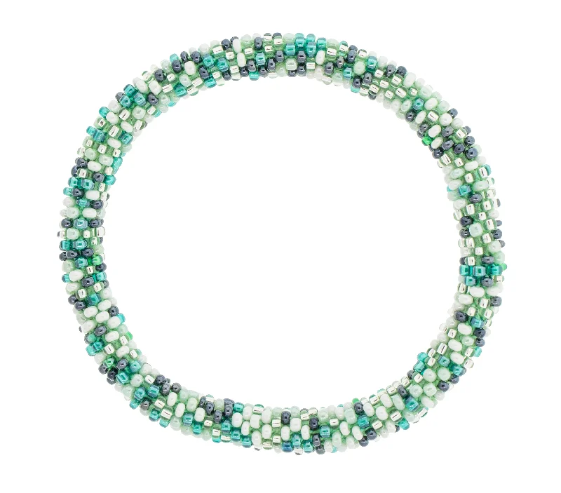 Women's bracelets starry-chic-8 inch Roll-On® Bracelet <br> Mint Speckled