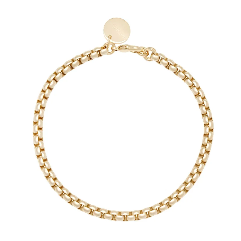 Women's bracelets night-gem-Luciana Box Chain Bracelet