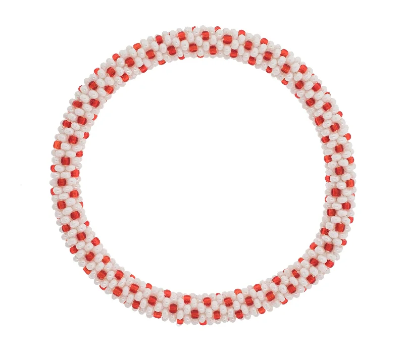 Women's bracelets peachy-hue-8 inch Roll-On® Bracelet <br> Santa's Sprinkles