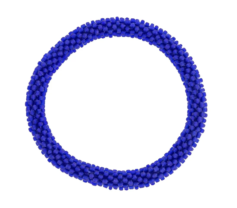 Women's bracelets fine-gleam-8 inch Roll-On® Bracelet <br> Solid Blue