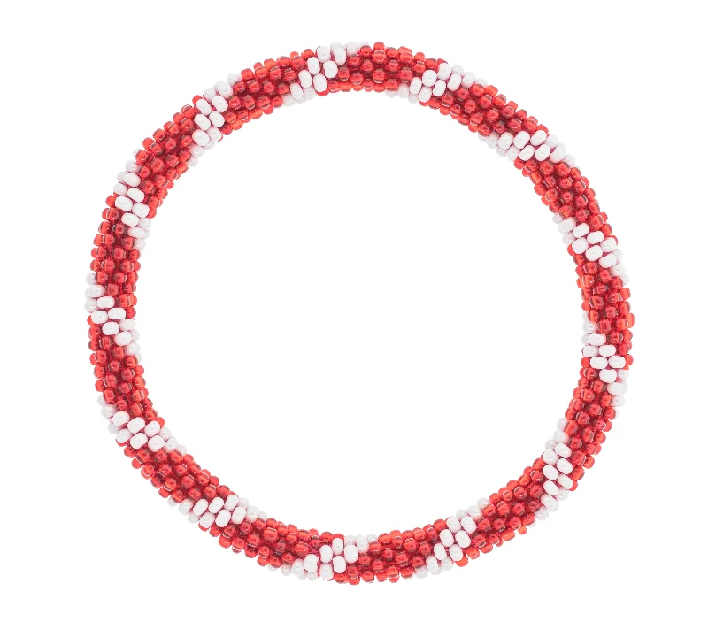 Women's bracelets luxe-peach-Roll-On® Bracelet <br> Candy Cane