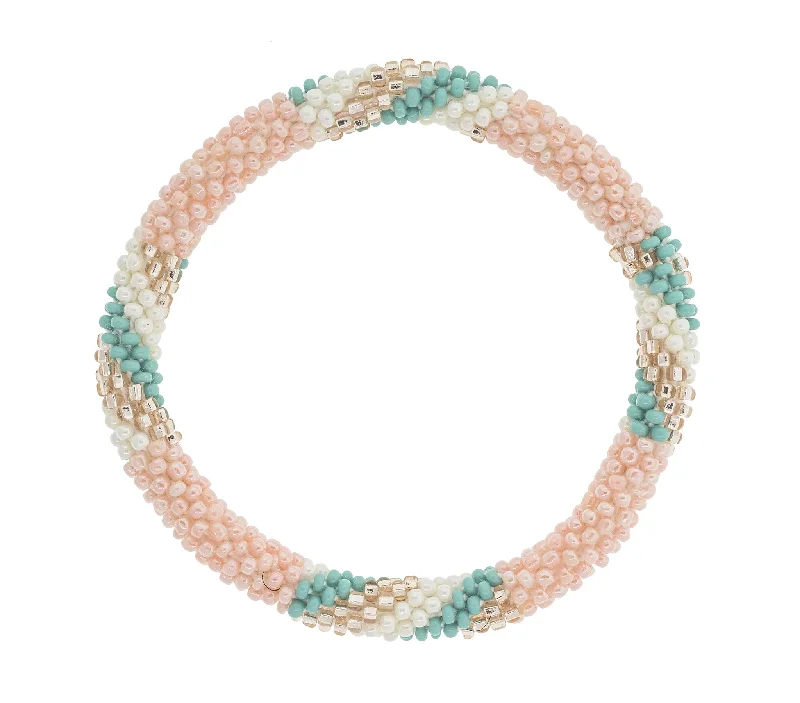 Women's bracelets fine-etching-8 inch Roll-On® Bracelet <br> Pink Sand