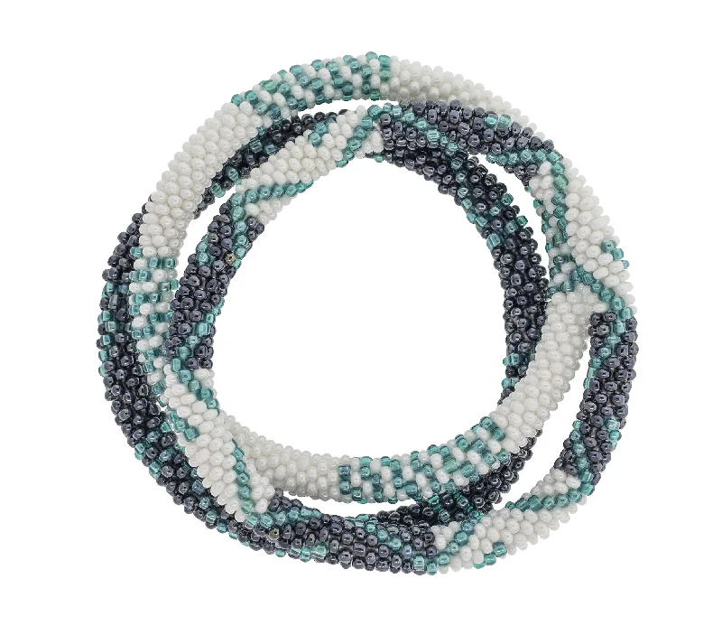 Women's bracelets tri-band-8 inch Roll-On® Bracelets <br> Mint Chip