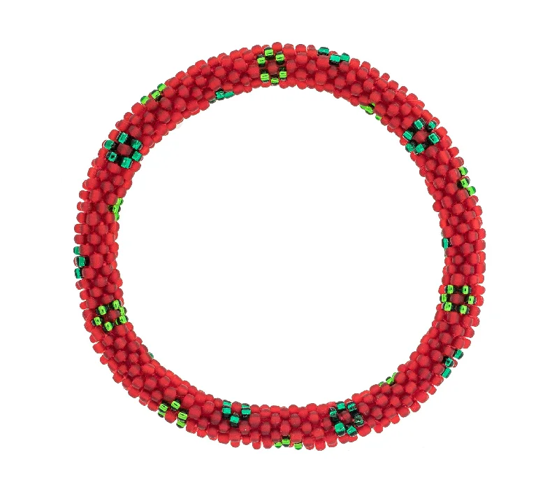 Women's bracelets delicate-curve-8 inch Roll-On® Bracelet <br> Winterberry