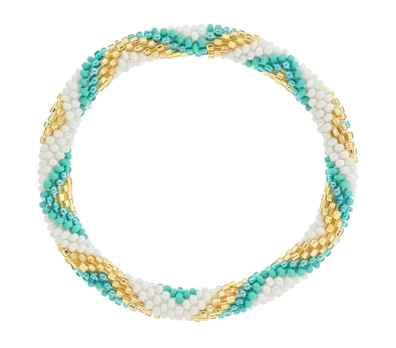 Women's bracelets hand-glossed-8 inch Roll-On® Bracelet <br> Make Waves