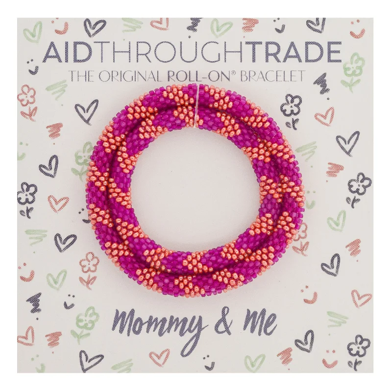 Women's bracelets ornate-band-Mommy & Me Roll-On® Bracelets <br> Fruit Punch