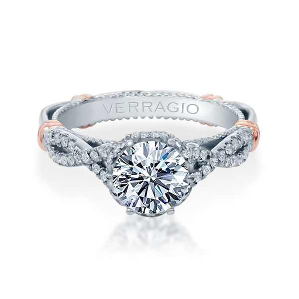 Women's engagement rings ornate-halo-Diamond Engagement Ring Verragio Parisian Collection 1.35 ctw