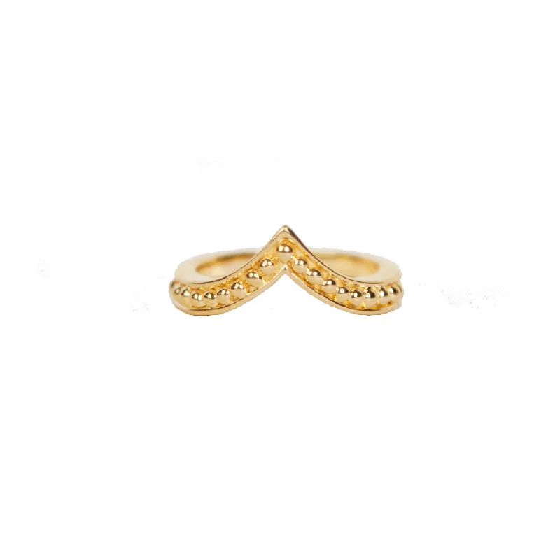 Women's rings ornate-twist-Kahlo Pequeño Ring