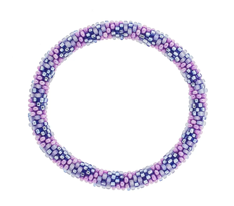 Women's bracelets crafted-gleam-8 inch Roll-On® Bracelet <br> Periwinkle Parade