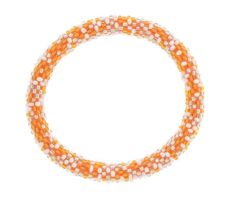 Women's bracelets glowing-zircon-Game Day Roll-On® Bracelet <br> Burnt Orange Speckled