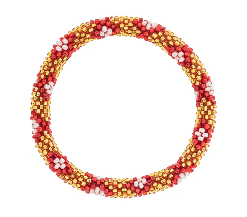 Women's bracelets cherished-piece-8 inch Roll-On® Bracelet <br> Regal Red