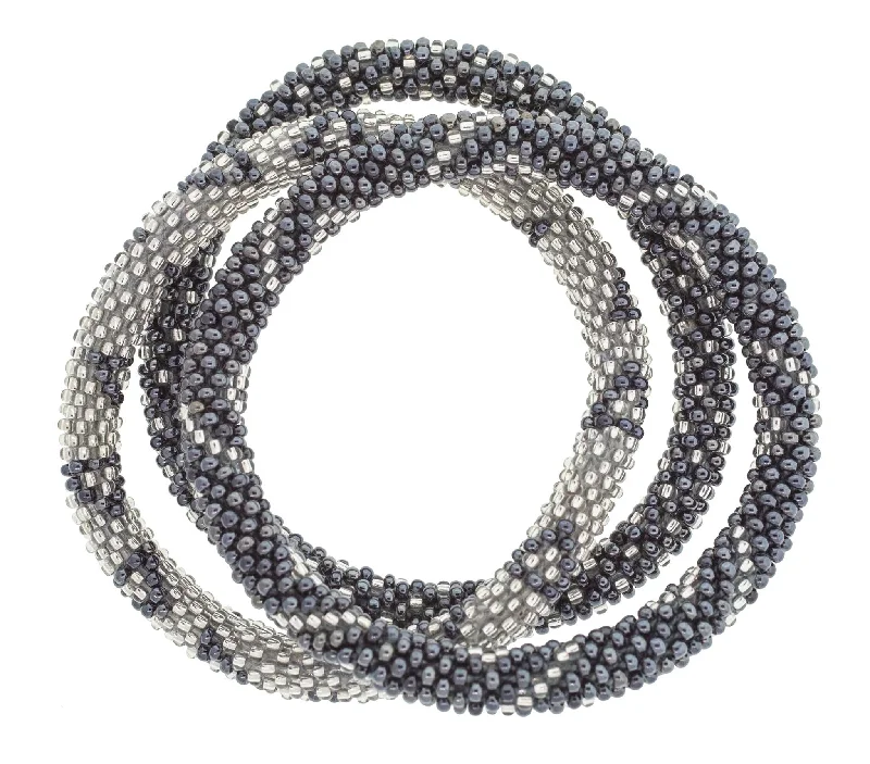 Women's bracelets fine-etching-8 inch Roll-On® Bracelets <br> Slate