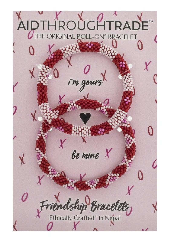 Women's bracelets playful-edge-Roll-On® Friendship Bracelets <br> Cupid