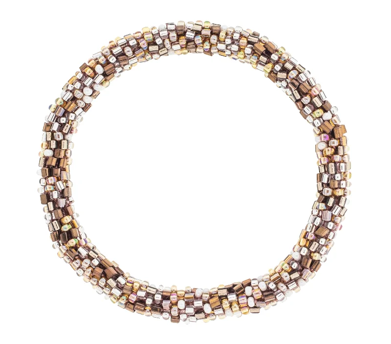 Women's bracelets chunky-steel-8 inch Roll-On® Bracelet <br> Hazelnut Speckled