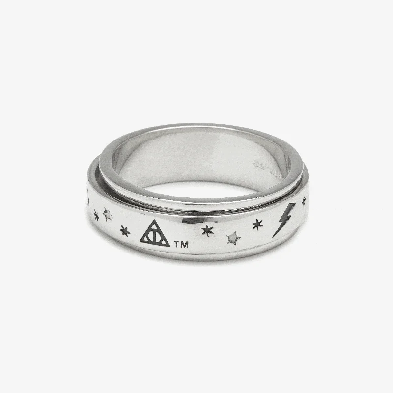 Women's rings sculpted-curve-Harry Potter™ Fidget Ring