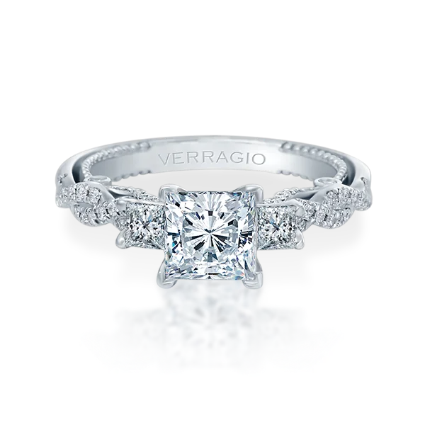 Women's engagement rings vintage-glow-Diamond Engagement Ring Verragio Insignia Collection 7074P 1.55ctw