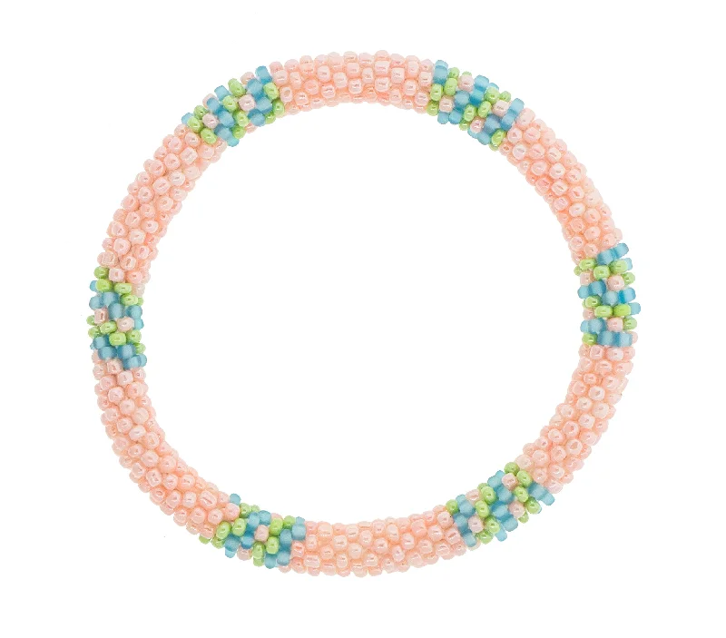 Women's bracelets rare-zircon-8 inch Roll-On® Bracelet <br> Pink Salt