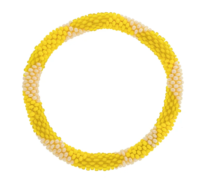 Women's bracelets glowing-zircon-8 inch Roll-On® Bracelet <br> Buttercup