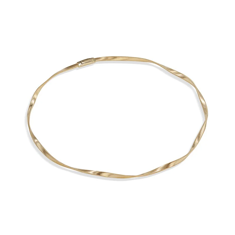 Women's necklaces floral-charm-Marco Bicego Marrakech Supreme Yellow Gold Single Strand Necklace