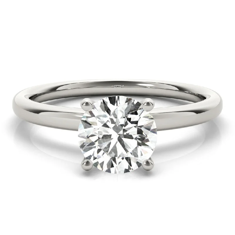 Women's engagement rings everlasting-glow-Athena Round Diamond Solitaire Engagement Ring