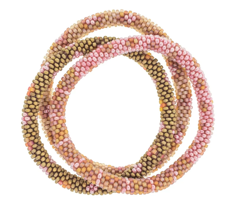 Women's bracelets blush-charm-8 inch Roll-On® Bracelets <br> Saffron