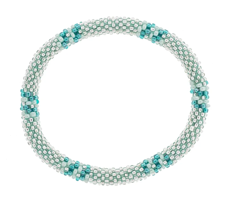 Women's bracelets playful-luxe-8 inch Roll-On® Bracelet <br> Mint to Sparkle